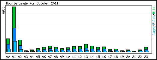 Hourly usage