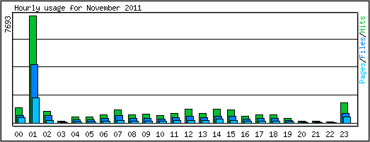 Hourly usage