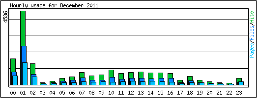 Hourly usage