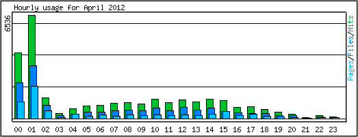 Hourly usage