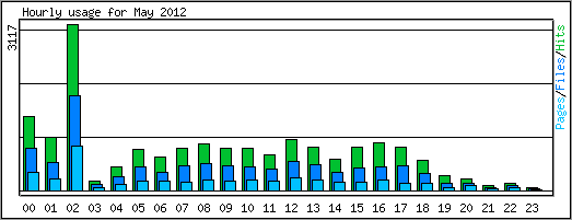 Hourly usage
