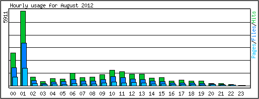 Hourly usage