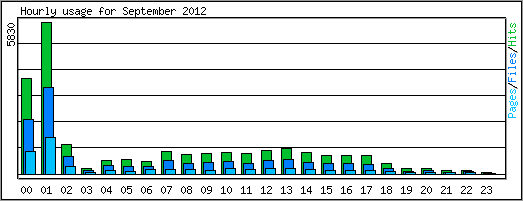 Hourly usage