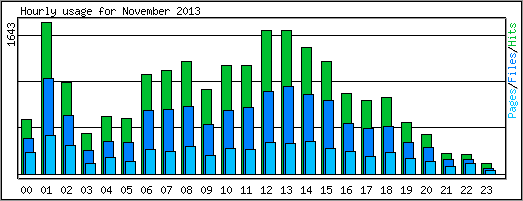 Hourly usage
