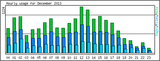Hourly usage