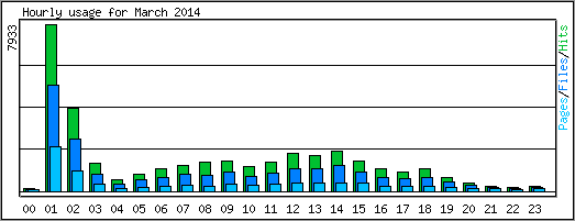 Hourly usage