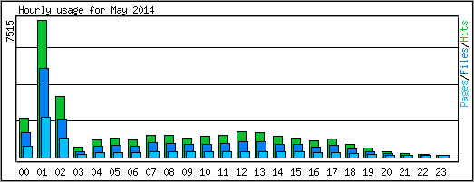 Hourly usage