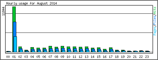 Hourly usage