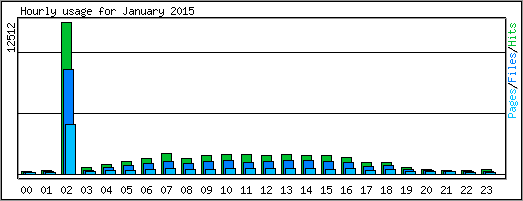 Hourly usage