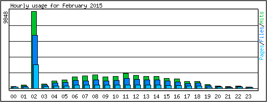 Hourly usage