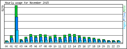 Hourly usage
