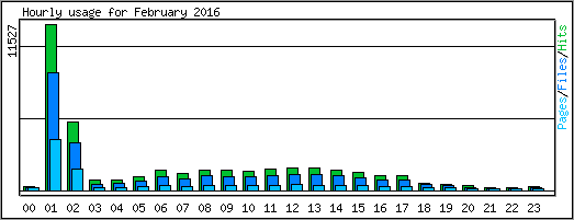 Hourly usage