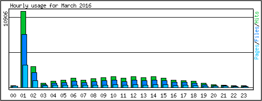 Hourly usage