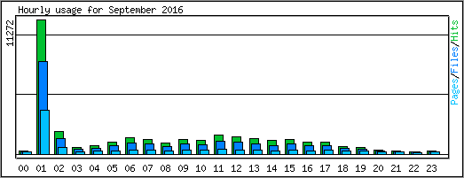 Hourly usage