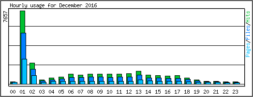 Hourly usage