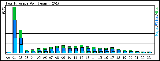 Hourly usage