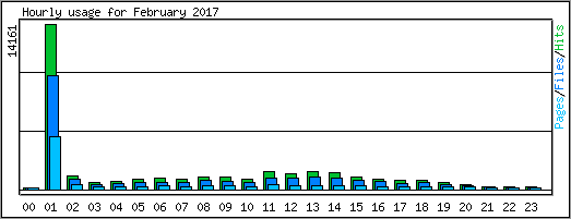 Hourly usage