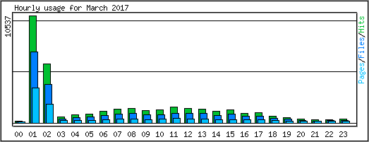 Hourly usage
