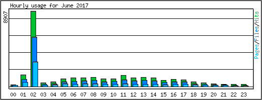 Hourly usage