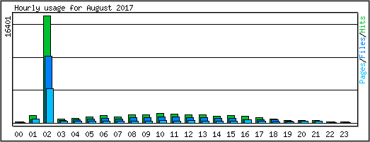 Hourly usage