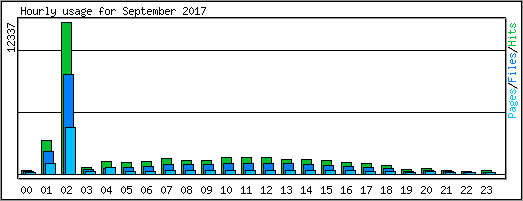 Hourly usage